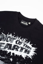 Hellstar Records Graphic Cotton T-Shirt - Black