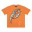 Hellstar Star Logo Graphic Oversized T-Shirt - Vibrant Orange