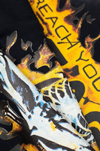 Hellstar Vintage Washed Flames & Meditating Skull Tank Top