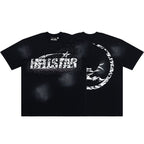 Hellstar Records Camo Graphic Cotton T-Shirt