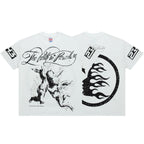 Hellstar Path to Paradise Graphic Oversized T-Shirt - Streetwear Washed Black
