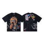Hellstar Spiky Graphic Oversized T-Shirt in Black