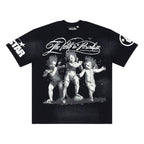 Hellstar Studios Sounds Graphic Oversized Cotton T-Shirt - Black