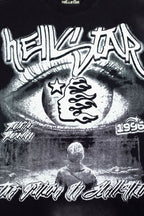 Hellstar Vintage Washed Eye Print T-shirt