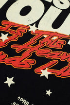 Hellstar Vintage Wash Flame Badge Graphic Oversized T-Shirt