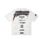 Hellstar Direct-to-Garment Graphic T-Shirt (White)