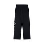 Hellstar High-Quality Vintage Washed Fleece Sweatpants (Black)