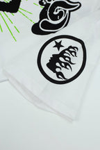 Hellstar Studios Yoga Graphic Oversized T-Shirt