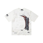 Hellstar Direct-to-Garment Graphic T-Shirt (White)