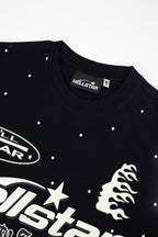 Hellstar Studios Large Logo Graphic Oversized T-Shirt - Black
