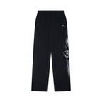 Hellstar High-Quality Vintage Washed Fleece Sweatpants (Black)