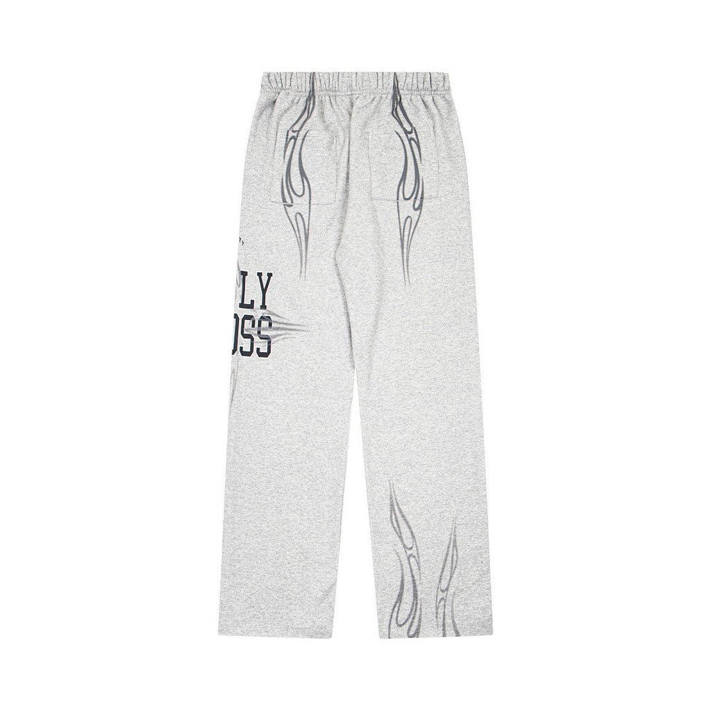 Hellstar High-Definition Graphic Sweatpants (Grey)