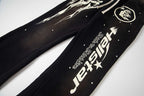 Hellstar Fleece Washed Graphic Sweatpants (Black)
